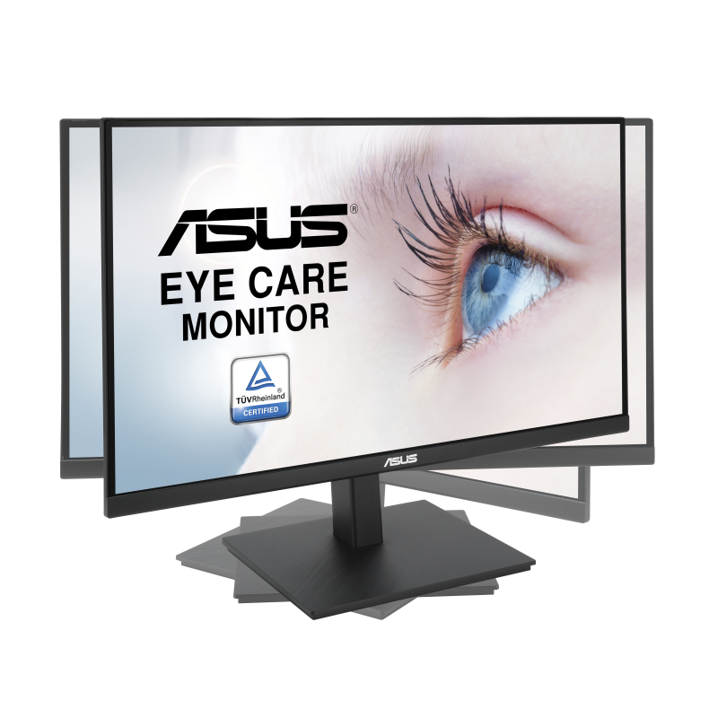 ASUS VA27AQ LCD Monitor Profissional Plano, 68,6 cm (27"), 2560 x 1440 pixels Quad HD, 75Hz, HDMI, DisplayPort, VGA, Altifalantes Integrados, Preto - 90LM06G1-B01171 - 4711387984871