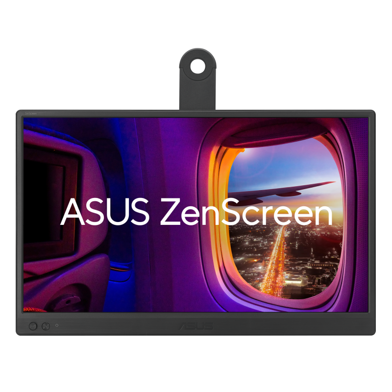 ASUS ZenScreen MB169CK IPS Monitor Portátil Plano, 39,6 cm (15.6"), 1920 x 1080 pixels Full HD, 60Hz, USB-C, HDMI, USB-C DisplayPort Alternate Mode, Preto - 90LM0AZ3-B01171 - 4711387767535