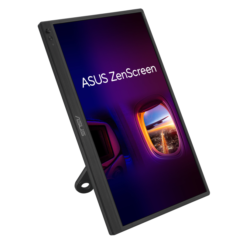 ASUS ZenScreen MB169CK IPS Monitor Portátil Plano, 39,6 cm (15.6"), 1920 x 1080 pixels Full HD, 60Hz, USB-C, HDMI, USB-C DisplayPort Alternate Mode, Preto - 90LM0AZ3-B01171 - 4711387767535