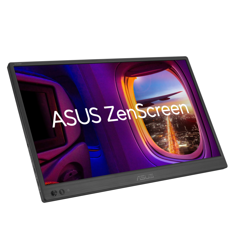 ASUS ZenScreen MB169CK IPS Monitor Portátil Plano, 39,6 cm (15.6"), 1920 x 1080 pixels Full HD, 60Hz, USB-C, HDMI, USB-C DisplayPort Alternate Mode, Preto - 90LM0AZ3-B01171 - 4711387767535