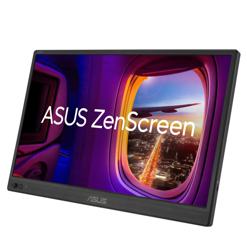 ASUS ZenScreen MB169CK IPS Monitor Portátil Plano, 39,6 cm (15.6"), 1920 x 1080 pixels Full HD, 60Hz, USB-C, HDMI, USB-C DisplayPort Alternate Mode, Preto - 90LM0AZ3-B01171 - 4711387767535
