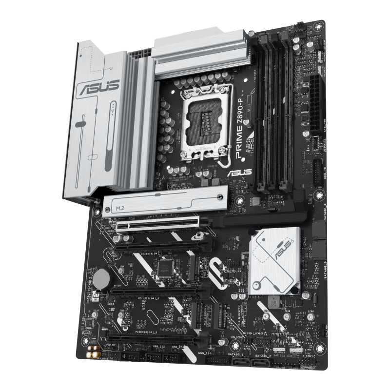 ASUS PRIME Z890-P Motherboard Intel Z890 Socket LGA 1851 DDR5 ATX PCIe 5.0 M.2 - 90MB1I50-M0EAY0 - 4711387759103