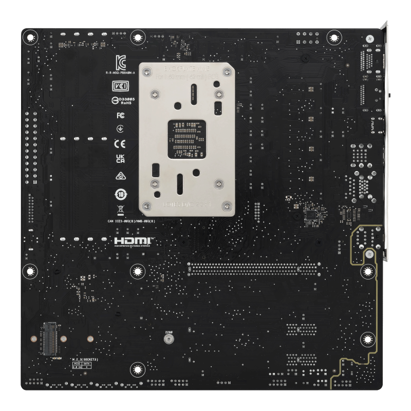 ASUS PRIME B840M-A-CSM Motherboard AMD B840 Socket AM5 DDR5 micro ATX PCIe 4.0 M.2 - 90MB1J10-M0EAYC - 4711387797204