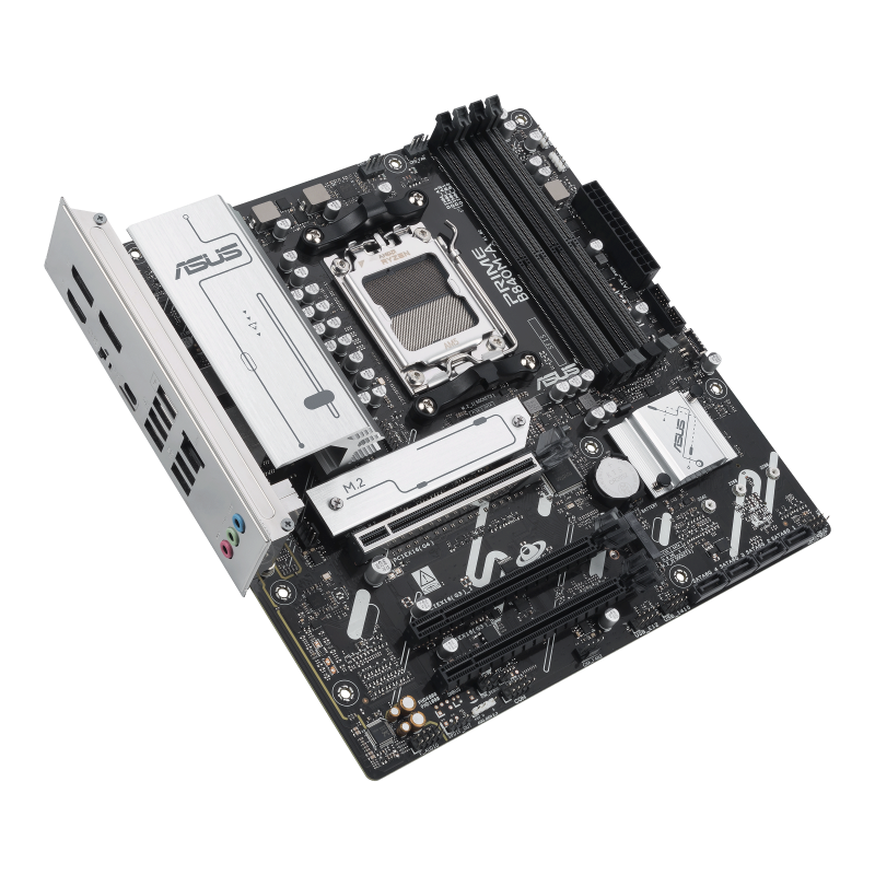 ASUS PRIME B840M-A-CSM Motherboard AMD B840 Socket AM5 DDR5 micro ATX PCIe 4.0 M.2 - 90MB1J10-M0EAYC - 4711387797204