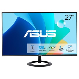ASUS VZ279HG IPS Monitor Gaming Plano, 68,6 cm (27"), 1920 x 1080 pixels Full HD, 120Hz, HDMI, VGA, Ajuste de inclinação, Preto - 90LM0BU1-B01A71 - 4711636043380