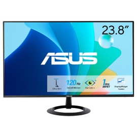 ASUS VZ249HG IPS Monitor Gaming Plano, 60,5 cm (23.8"), 1920 x 1080 pixels Full HD, 120Hz, HDMI, VGA, Ajuste de inclinação, Preto - 90LM0BV1-B01A71 - 4711636043304
