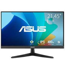 ASUS VY229HF IPS Monitor Gaming Plano, 54,5 cm (21.4"), 1920 x 1080 pixels Full HD, 100Hz, HDMI, Ajuste de inclinação, Preto - 90LM0960-B03170 - 4711387497098
