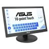 ASUS Touch VT169HE LED Monitor Profissional Plano, 39,6 cm (15.6"), 1920 x 1080 pixels Full HD, 60Hz, HDMI, Táctil, Ajuste de inclinação, Preto - 90LM09V1-B01170 - 4711387406090