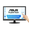 ASUS Touch VT169HE LED Monitor Profissional Plano, 39,6 cm (15.6"), 1920 x 1080 pixels Full HD, 60Hz, HDMI, Táctil, Ajuste de inclinação, Preto - 90LM09V1-B01170 - 4711387406090