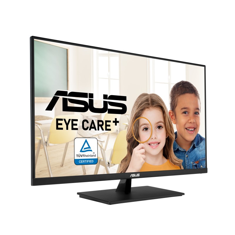 ASUS VP327Q LCD Monitor Profissional Plano, 80 cm (31.5"), 3840 x 2160 pixels 4K Ultra HD, 60Hz, HDMI, DisplayPort, Altifalantes Integrados, Preto - 90LM09F0-B01O71 - 4711387958025