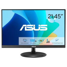 ASUS VP227HF LCD Monitor Gaming Plano, 54,5 cm (21.4"), 1920 x 1080 pixels Full HD, 100Hz, HDMI, VGA, Ajuste de inclinação, Preto - 90LM0880-B01O71 - 4711387948576
