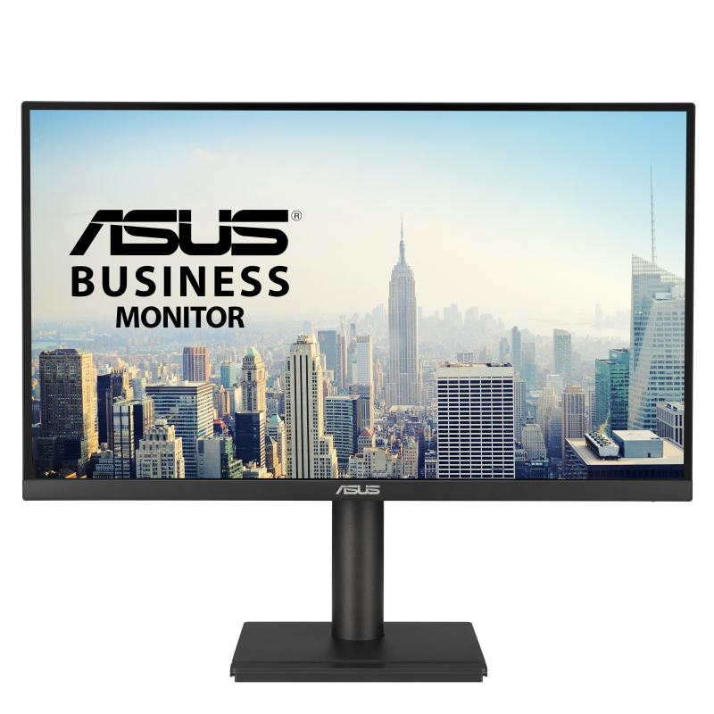 ASUS VA27UCPS LCD Monitor Profissional Plano, 68,6 cm (27"), 3840 x 2160 pixels 4K Ultra HD, 60Hz, USB-C, DisplayPort, HDMI, Ajuste de Altura, Pivot, Altifalantes Integrados, Preto - 90LM09WJ-B03170 - 4711387620694