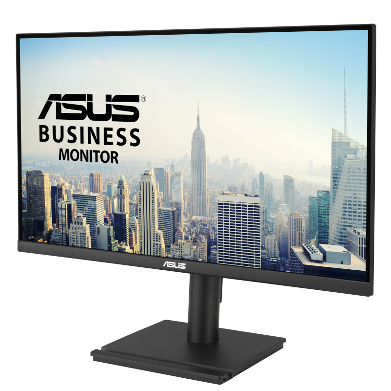 ASUS VA27UCPS LCD Monitor Profissional Plano, 68,6 cm (27"), 3840 x 2160 pixels 4K Ultra HD, 60Hz, USB-C, DisplayPort, HDMI, Ajuste de Altura, Pivot, Altifalantes Integrados, Preto - 90LM09WJ-B03170 - 4711387620694
