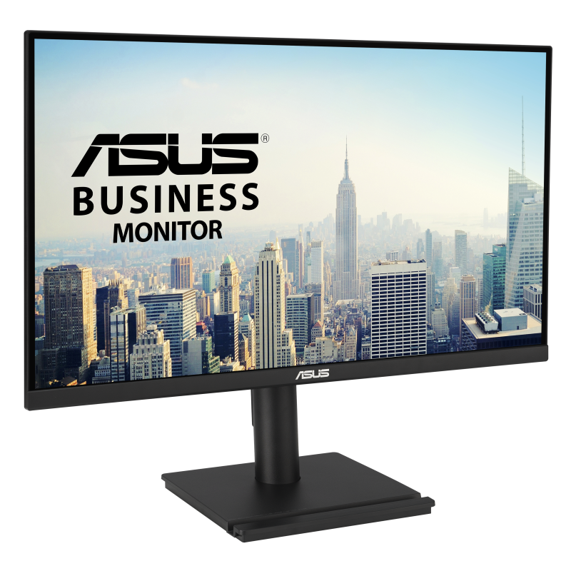 ASUS VA27UCPS LCD Monitor Profissional Plano, 68,6 cm (27"), 3840 x 2160 pixels 4K Ultra HD, 60Hz, USB-C, DisplayPort, HDMI, Ajuste de Altura, Pivot, Altifalantes Integrados, Preto - 90LM09WJ-B03170 - 4711387620694