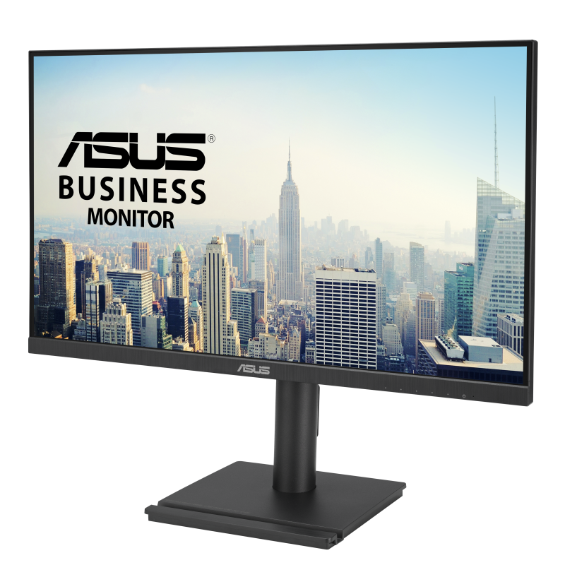 ASUS VA27DQFS LCD Monitor Profissional Plano, 68,6 cm (27"), 1920 x 1080 pixels Full HD, 100Hz, HDMI, DisplayPort, Ajuste de Altura, Pivot, Altifalantes Integrados, Preto - 90LM06H0-B01371 - 4711387754139