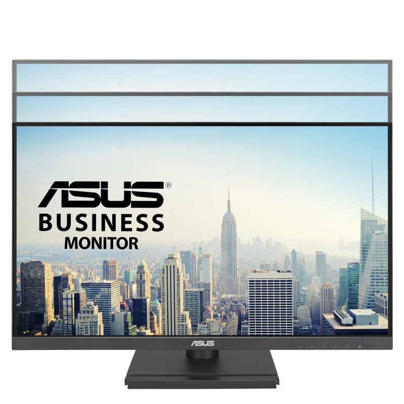 ASUS VA24DQFS LCD Monitor Profissional Plano, 60,5 cm (23.8"), 1920 x 1080 pixels Full HD, 100Hz, HDMI, DisplayPort, Ajuste de Altura, Pivot, Altifalantes Integrados, Preto - 90LM0540-B01371 - 4711387754122