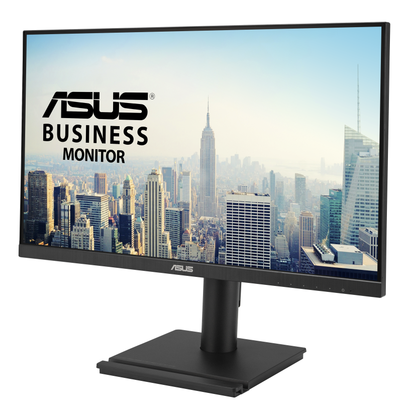 ASUS VA24DQFS LCD Monitor Profissional Plano, 60,5 cm (23.8"), 1920 x 1080 pixels Full HD, 100Hz, HDMI, DisplayPort, Ajuste de Altura, Pivot, Altifalantes Integrados, Preto - 90LM0540-B01371 - 4711387754122