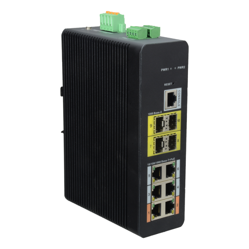 XS-SW1006HIPOE-MFG-120-DIN