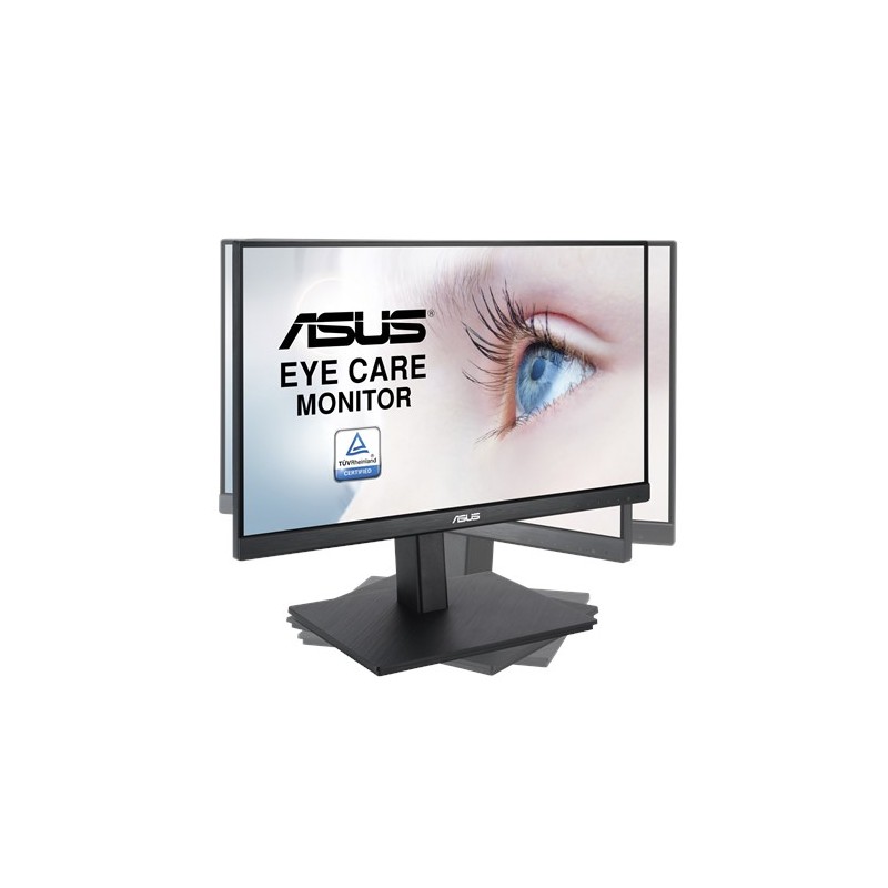 ASUS VA229QSB LED Monitor Profissional Plano, 54,6 cm (21.5"), 1920 x 1080 pixels Full HD, 75Hz, HDMI, DisplayPort, Ajuste de Altura, Pivot, Altifalantes Integrados, Preto - 90LM06C3-B02370 - 4718017838658