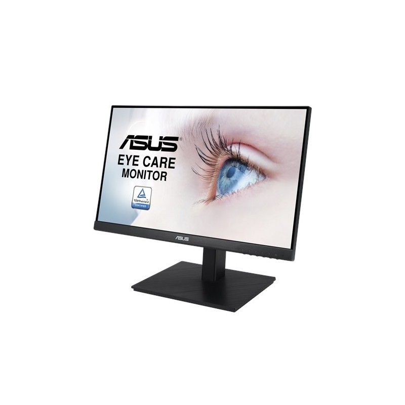 ASUS VA229QSB LED Monitor Profissional Plano, 54,6 cm (21.5"), 1920 x 1080 pixels Full HD, 75Hz, HDMI, DisplayPort, Ajuste de Altura, Pivot, Altifalantes Integrados, Preto - 90LM06C3-B02370 - 4718017838658