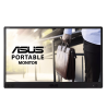 ASUS ZenScreen MB166C IPS Monitor Portátil Plano, 39,6 cm (15.6"), 1920 x 1080 pixels Full HD, 60Hz, Hub USB, Preto - 90LM07D3-B01170 - 4711081273981