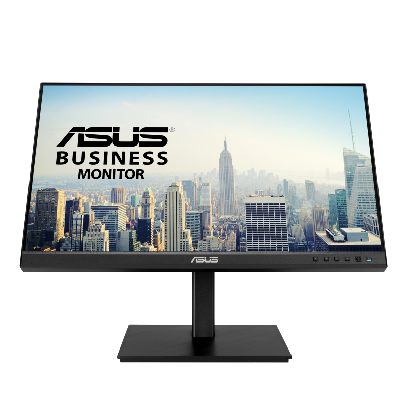 ASUS BE24ECSBT LED Monitor Profissional Touch Screen Plano, 60,5 cm (23,8"), 1920 x 1080 pixels Full HD, 75Hz, USB-C, DisplayPort, HDMI, Táctil, Altifalantes Integrados, Ajuste de Altura, Pivot, Preto - 90LM05M1-B0B370 - 4711081905448