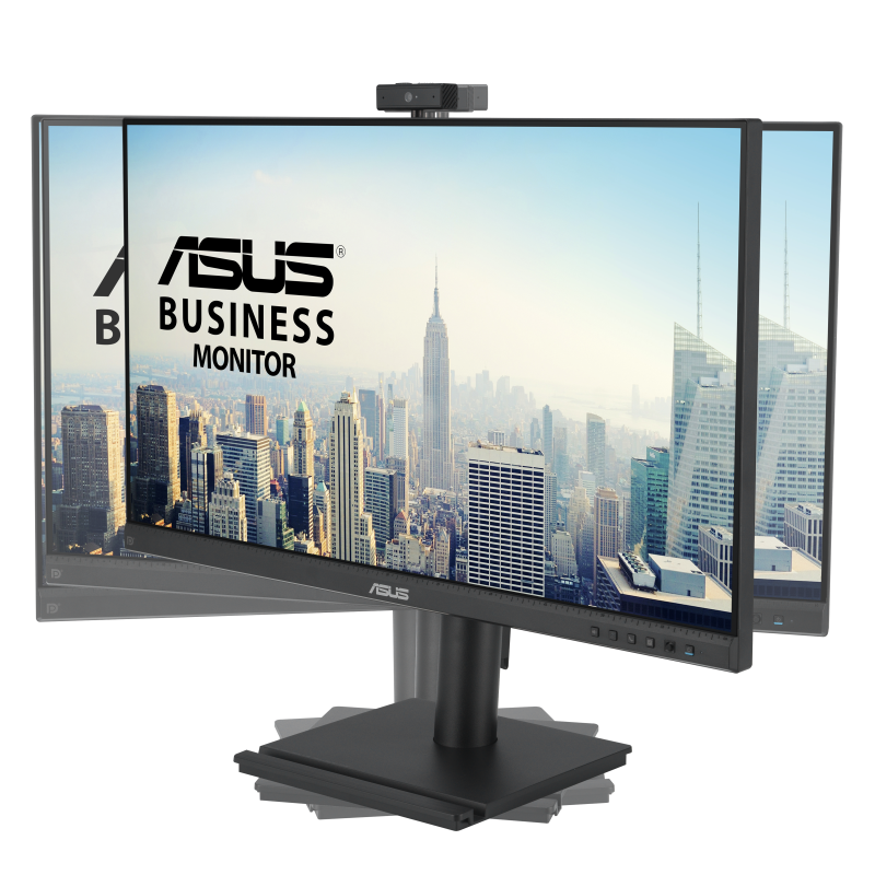 ASUS BE249QFK IPS Monitor Profissional Plano, 60,5 cm (23.8"), 1920 x 1080 pixels Full HD, 100Hz, HDMI, DisplayPort, Ajuste de Altura, Pivot, Altifalantes Integrados, Preto - 90LM01V1-B03370 - 4711387698990