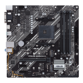 ASUS PRIME B550M-K Motherboard AMD B550 Socket AM4 DDR4 micro ATX PCIe 4.0 M.2 - 90MB14V0-M0EAY0 - 4718017758284