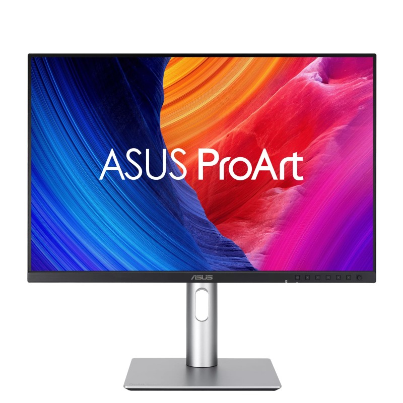 ASUS ProArt PA248QFV IPS Monitor Profissional Plano, 61,2 cm (24.1"), 1920 x 1200 pixels WUXGA, 100Hz, HDMI, DisplayPort, Ajuste de Altura, Pivot, Altifalantes Integrados, Preto e Prateado - 90LM05K1-B01K71 - 4711636032728