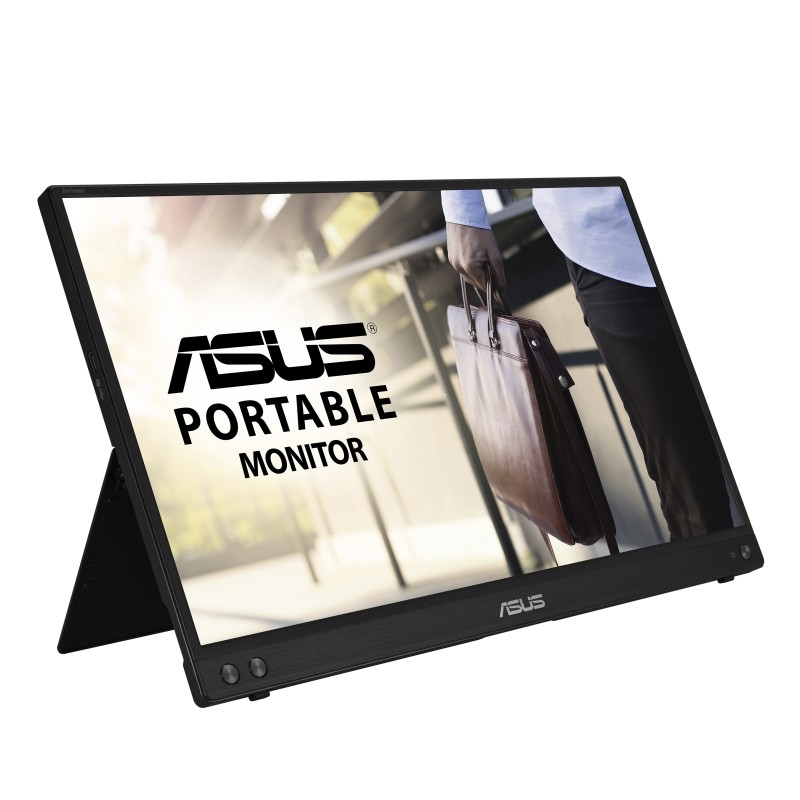 ASUS ZenScreen MB16ACV IPS Monitor Portátil Plano, 39,6 cm (15.6"), 1920 x 1080 pixels Full HD, 60Hz, USB-C, Preto - 90LM0381-B01370 - 4718017949040
