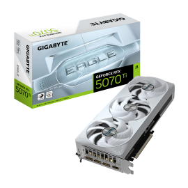Gigabyte GeForce RTX 5070 Ti EAGLE OC ICE SFF Placa Gráfica 16GB GDDR7 256-bit PCIe 5.0 - 9VN507TEOI-00-G10 - 4719331355869