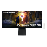 Samsung Odyssey S34DG850SU OLED Monitor Gaming Curvo, 86,4 cm (34"), 3440 x 1440 pixels UltraWide Quad HD, 175Hz, USB-C, DisplayPort, HDMI, Ajuste de Altura, Pivot, Altifalantes Integrados, Prateado - LS34DG850SUXEN - 8806095688060