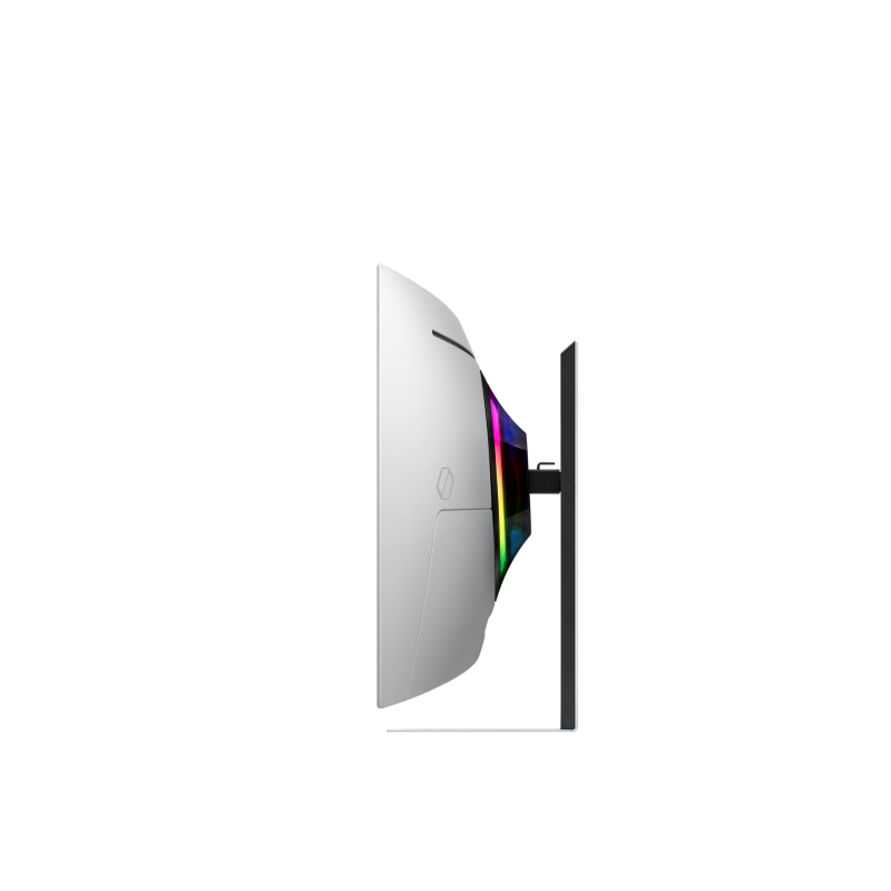 Samsung Odyssey S34DG850SU OLED Monitor Gaming Curvo, 86,4 cm (34"), 3440 x 1440 pixels UltraWide Quad HD, 175Hz, USB-C, DisplayPort, HDMI, Ajuste de Altura, Pivot, Altifalantes Integrados, Prateado - LS34DG850SUXEN - 8806095688060