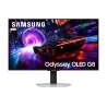 Samsung Odyssey S32FG812SU QD-OLED Monitor Gaming Plano, 81,3 cm (32"), 3840 x 2160 pixels 4K Ultra HD, 240Hz, USB-C, DisplayPort, HDMI, Ajuste de Altura, Pivot, Prateado - LS32FG812SUXEN - 8806095968841