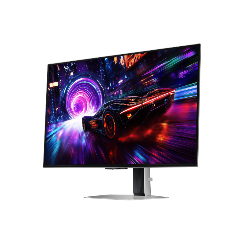Samsung Odyssey S32FG812SU QD-OLED Monitor Gaming Plano, 81,3 cm (32"), 3840 x 2160 pixels 4K Ultra HD, 240Hz, USB-C, DisplayPort, HDMI, Ajuste de Altura, Pivot, Prateado - LS32FG812SUXEN - 8806095968841