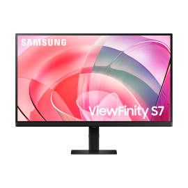 Samsung ViewFinity S7 S27D700EAU LCD Monitor Profissional Plano, 68,6 cm (27"), 3840 x 2160 pixels 4K Ultra HD, 60Hz, HDMI, DisplayPort, Pivot, Ajuste de inclinação, Preto - LS27D700EAUXEN - 8806095541761