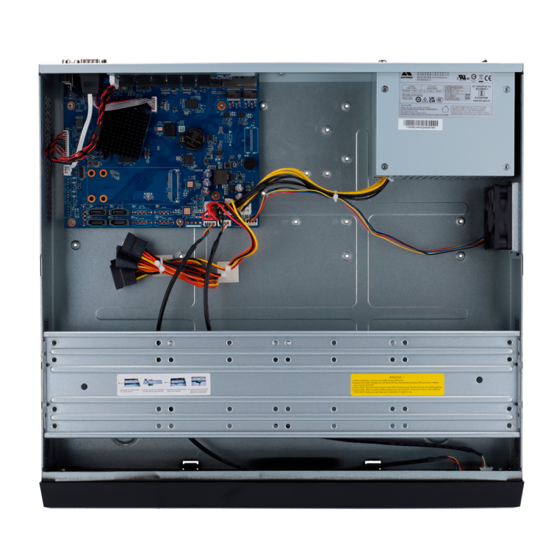 X-Security XS-NVR6432A-MIND Gravador NVR, 32 CH, 64 IP, 16 PoE, 32 MP, 512 Mbps, 4 HDD até 80 TB, 2 HDMI 4K e 2 VGA, IA, IVS, Metadados e AcuPick - 8435325487250