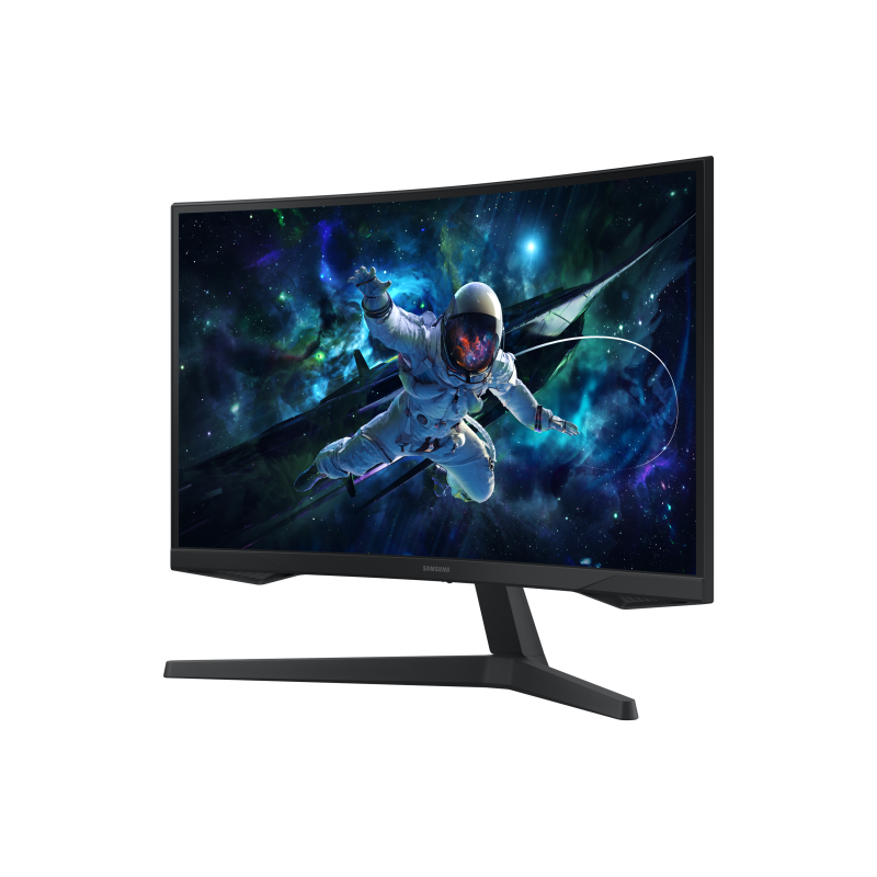 Samsung Odyssey S27CG554EU LED Monitor Gaming Curvo, 68,6 cm (27"), 2560 x 1440 pixels Wide Quad HD, 165Hz, HDMI, DisplayPort, Ajuste de inclinação, Preto - LS27CG554EUXEN - 8806095337234