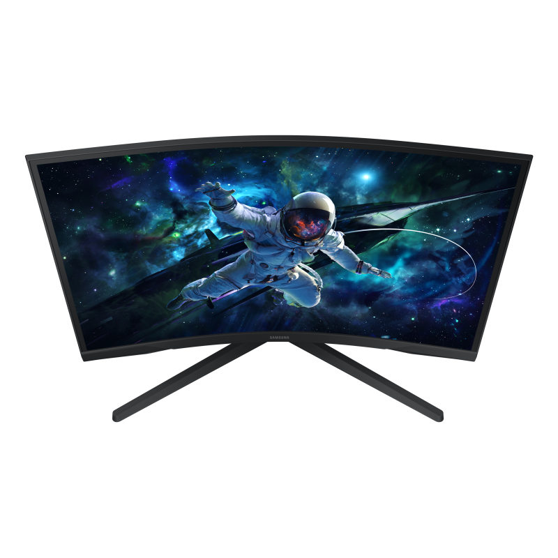 Samsung Odyssey S27CG554EU LED Monitor Gaming Curvo, 68,6 cm (27"), 2560 x 1440 pixels Wide Quad HD, 165Hz, HDMI, DisplayPort, Ajuste de inclinação, Preto - LS27CG554EUXEN - 8806095337234
