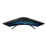 Samsung Odyssey S27CG554EU LED Monitor Gaming Curvo, 68,6 cm (27"), 2560 x 1440 pixels Wide Quad HD, 165Hz, HDMI, DisplayPort, Ajuste de inclinação, Preto - LS27CG554EUXEN - 8806095337234