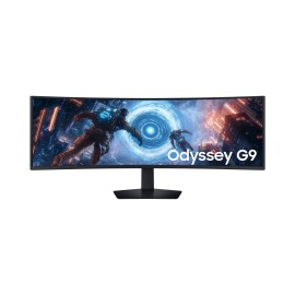 Samsung Odyssey S49FG910EU LCD Monitor Gaming Curvo, 124,5 cm (49"), 5120 x 1440 pixels Dual QHD, 144Hz, HDMI, DisplayPort, Ajuste de Altura, Preto - LS49FG910EUXEN - 8806095977355