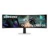 Samsung Odyssey G9 G91SD S49DG910SU OLED Monitor Gaming Curvo, 124,5 cm (49"), 5120 x 1440 pixels Dual QHD, Smart TV, 144Hz, HDMI, DisplayPort, USB-C, Ajuste de Altura, Prateado - LS49DG910SUXEN - 8806095810669