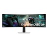 Samsung Odyssey G9 G91SD S49DG910SU OLED Monitor Gaming Curvo, 124,5 cm (49"), 5120 x 1440 pixels Dual QHD, Smart TV, 144Hz, HDMI, DisplayPort, USB-C, Ajuste de Altura, Prateado - LS49DG910SUXEN - 8806095810669