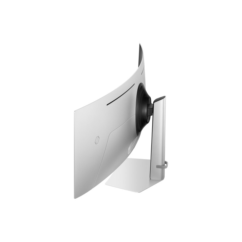 Samsung Odyssey G9 G91SD S49DG910SU OLED Monitor Gaming Curvo, 124,5 cm (49"), 5120 x 1440 pixels Dual QHD, Smart TV, 144Hz, HDMI, DisplayPort, USB-C, Ajuste de Altura, Prateado - LS49DG910SUXEN - 8806095810669