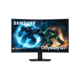 Samsung Odyssey S37FG750EU VA Monitor Gaming Curvo, 94 cm (37"), 3840 x 2160 pixels 4K Ultra HD, 165Hz, HDMI, DisplayPort, USB-C, Ajuste de Altura, Preto - LS37FG750EUXEN - 8806097438496