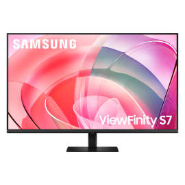 Samsung ViewFinity S7 S37D700EAU LCD Monitor Profissional Plano, 94 cm (37"), 3840 x 2160 pixels 4K Ultra HD, 60Hz, HDMI, DisplayPort, Porta de carregamento USB, Ajuste de inclinação, PIP, Preto - LS37D700EAUXEN - 8806095970998
