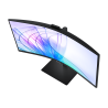 Samsung ViewFinity S6 S34C652VAU LCD Monitor Profissional Curvo, 86,4 cm (34"), 3440 x 1440 pixels UltraWide Quad HD, 100Hz, USB-C, DisplayPort, HDMI, Altifalantes Integrados, Ajuste de Altura, Câmera Embutida, Preto - LS34C652VAUXEN - 8806094974010