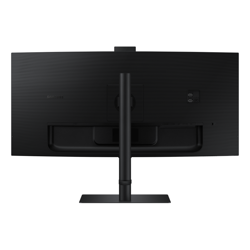 Samsung ViewFinity S6 S34C652VAU LCD Monitor Profissional Curvo, 86,4 cm (34"), 3440 x 1440 pixels UltraWide Quad HD, 100Hz, USB-C, DisplayPort, HDMI, Altifalantes Integrados, Ajuste de Altura, Câmera Embutida, Preto - LS34C652VAUXEN - 8806094974010