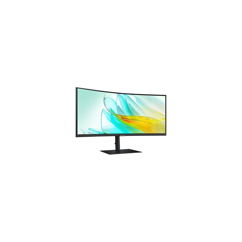 Samsung ViewFinity S6 S34C652UAU LCD Monitor Profissional Curvo, 86,4 cm (34"), 3440 x 1440 pixels UltraWide Quad HD, 100Hz, USB-C, DisplayPort, HDMI, Ajuste de Altura, Altifalantes Integrados, Preto - LS34C652UAUXEN - 8806094974751