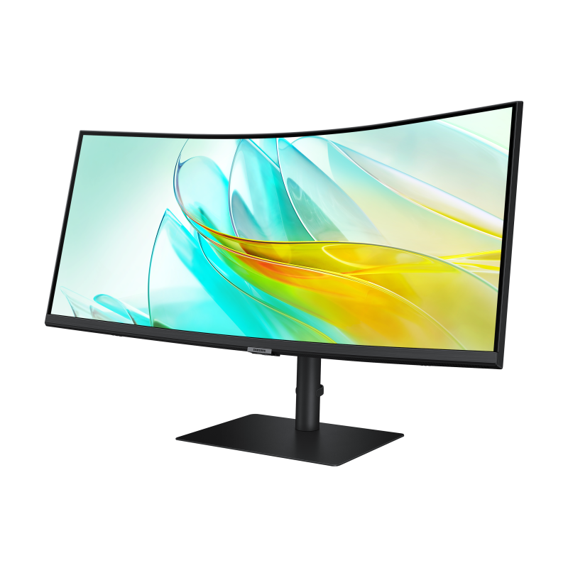 Samsung ViewFinity S6 S34C652UAU LCD Monitor Profissional Curvo, 86,4 cm (34"), 3440 x 1440 pixels UltraWide Quad HD, 100Hz, USB-C, DisplayPort, HDMI, Ajuste de Altura, Altifalantes Integrados, Preto - LS34C652UAUXEN - 8806094974751